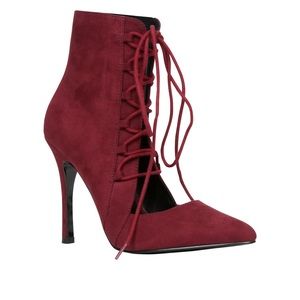 Aldo Maroon heels size 8